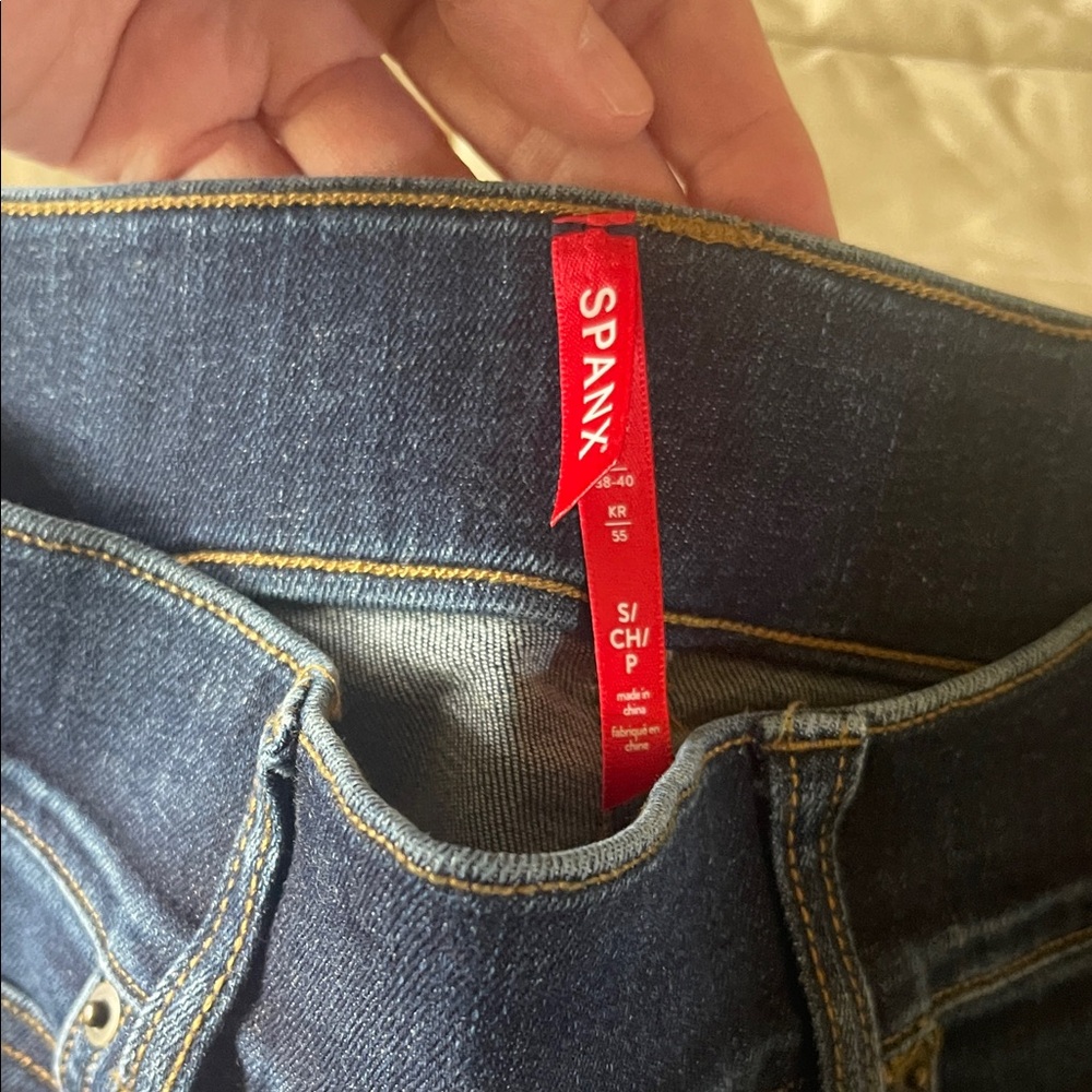 SPANX High Rise Denim Jeans - Classic Blue